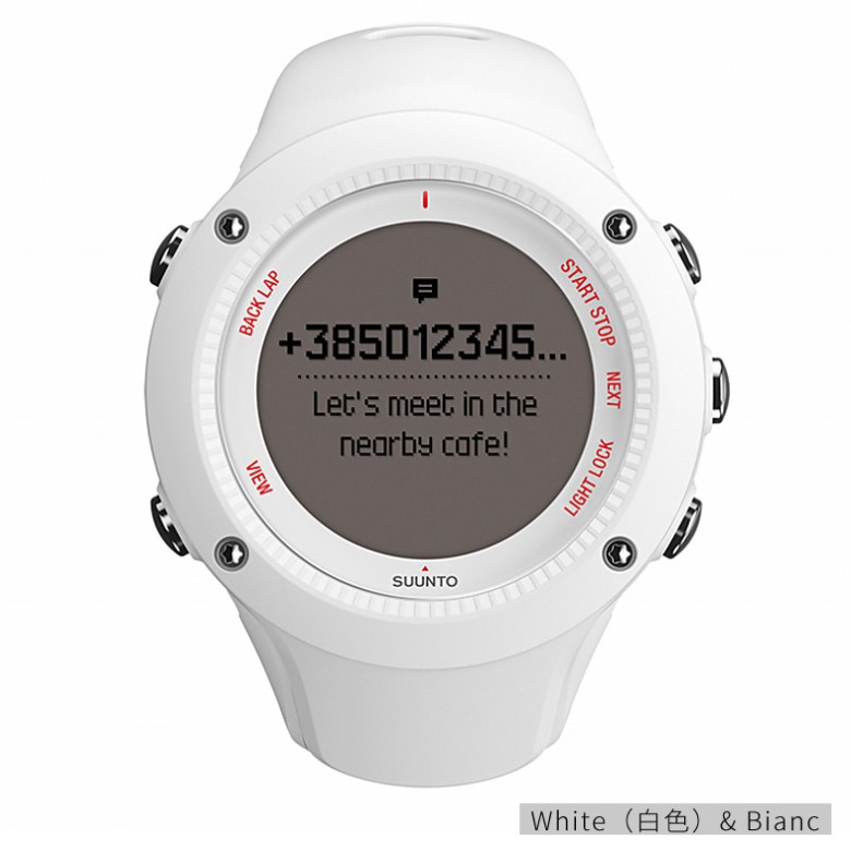 SUUNTO/颂拓 拓野3腕表-Ambit3 Run White（HR） SS021259000 【2015春夏新款】_三夫户外装备